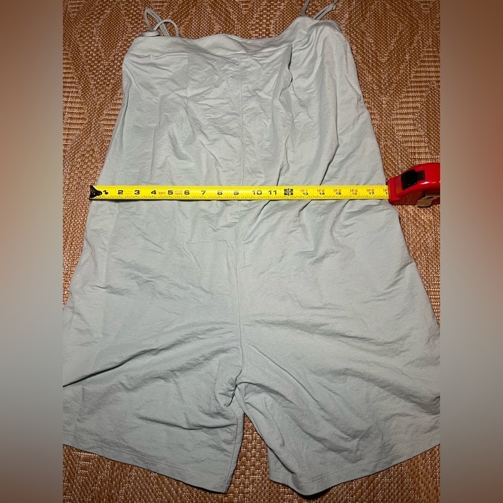 Zara Women's Light Blue Romper,Sleeveless,Spaghetti Strap, Size S - Picture 6 of 8